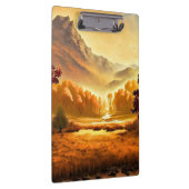 Herfst Landschap Schilderij-68754 Klembord (Rechts)