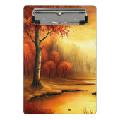 Herfst Landschap Schilderij-87546 Mini Klembord (Voorkant)