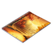 Herfst Landschap Schilderij-87546 Notitieboek (Linkerzijde)