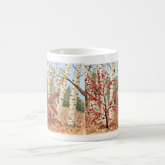 Herfst-landschapsarchitectuur mok (Center)