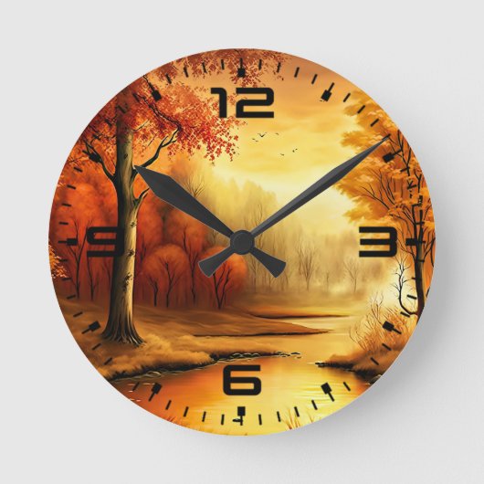 Herfst Landschapschildering-87546 Ronde Klok (Voorkant)