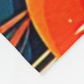 Herfst Landschapskunst Fleece Deken (Hoek)