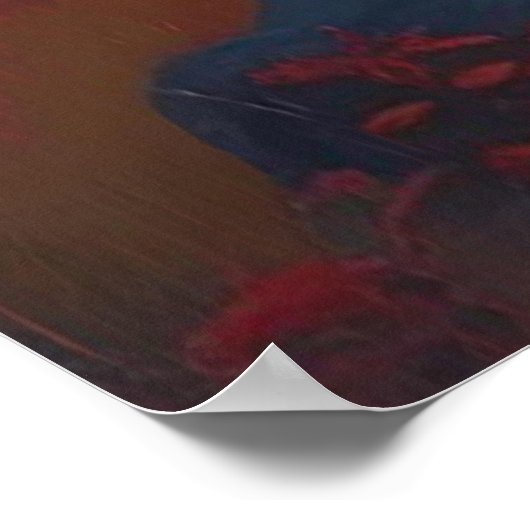 Herfst Landschapskunst Poster (Hoek)