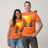 Herfst Landschapskunst T-shirt (Unisex)