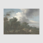 Herfst Landschapsscène ontkoppeling van ontkoppeli Tissuepapier (Voorkant)