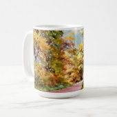 Herfst Landweg bij Pottstown.  Koffiemok (Voorkant links)