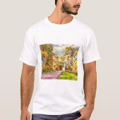 Herfst Landweg bij Pottstown. T-shirt (Voorkant)
