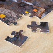 Herfst langs Bishop Creek, CA Legpuzzel (Zijkant)