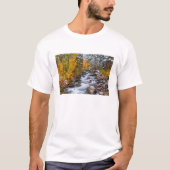 Herfst langs Bishop creek, Californië T-shirt (Voorkant)