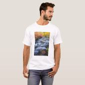 Herfst langs Lundy Creek, Californië T-shirt (Voorkant volledig)