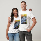 Herfst langs Lundy Creek, Californië T-shirt (Unisex)