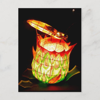 Herfst Lantern Festival Firefly Briefkaart