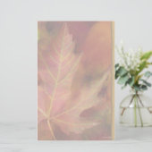 Herfst Leaf-Briefpapier Briefpapier (Staand voorkant)