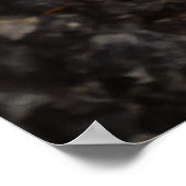 Herfst Leaf Bright versie van afbeelding. Restiq. Poster (Hoek)