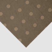 Herfst Leaf Brown Tissuepapier (Detail)