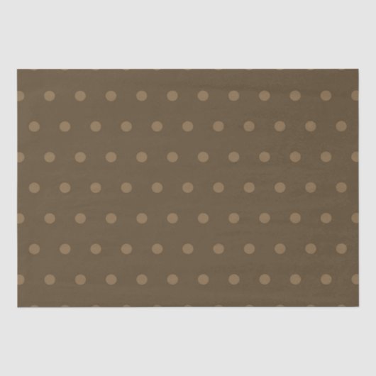 Herfst Leaf Brown Tissuepapier (Voorkant)
