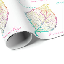 Herfst Leaf Elegant Schattig Pastel Roze blauwgroe