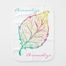 Herfst Leaf Elegant Schattig Pastel Roze blauwgroe