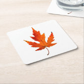 Herfst Leaf - Herfst Kleur - Stone Onderzetter (Schuin)