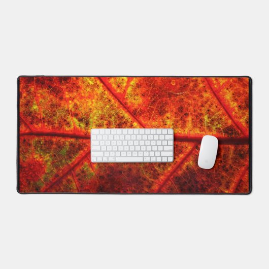 Herfst Leaf herfstfoto Bureaumat (Keyboard & Muis)