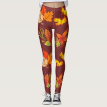 Herfst Leaf-Leggings
