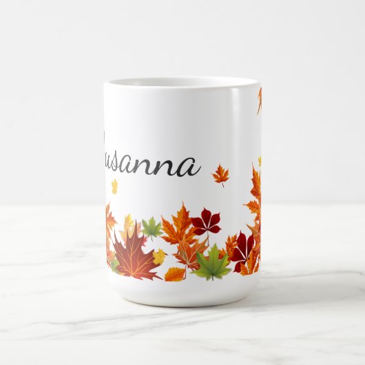 Herfst Leaf Maple Coffee Mok (Center)