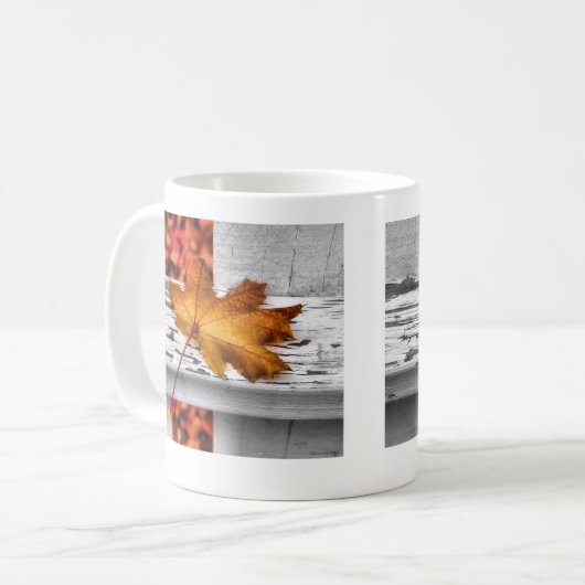 Herfst Leaf Mok (Voorkant links)