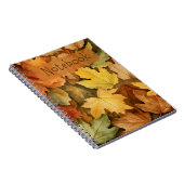 Herfst Leaf Notitieboek (Rechterzijde)