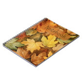 Herfst Leaf Notitieboek (Linkerzijde)