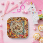 Herfst Leaf Paper Bord (Feest)