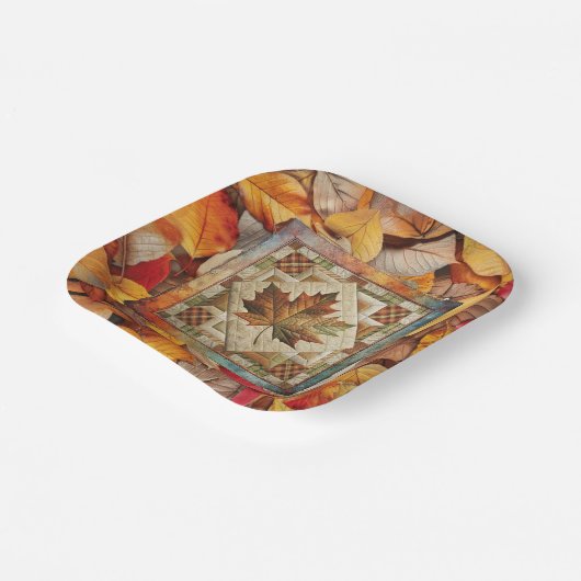 Herfst Leaf Paper Bord (Gebogen)