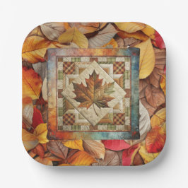 Herfst Leaf Paper Bord