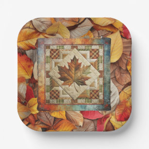 Herfst Leaf Paper Bord