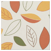 Herfst Leaf Pattern herkent Autumn Leaves Hand Dra Stof (Close Up)
