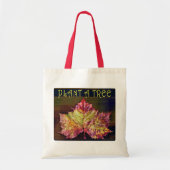 Herfst Leaf Plant A Tree Canvas tas (Voorkant)