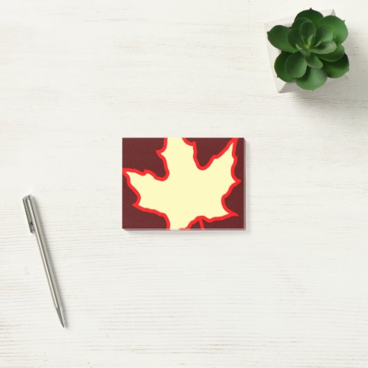 Herfst Leaf Post-it® Notes (Kantoor)