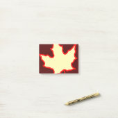 Herfst Leaf Post-it® Notes (Op bureau)