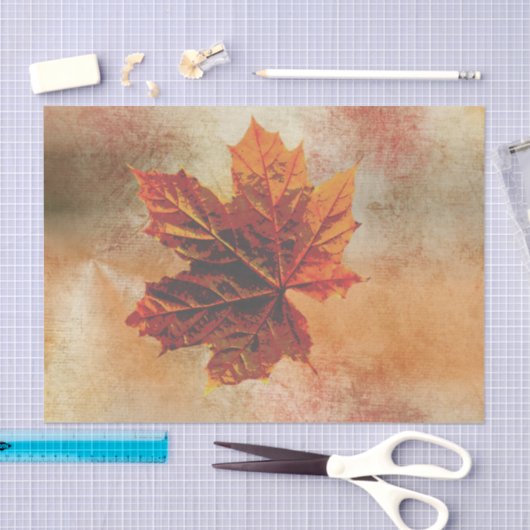 Herfst Leaf Pumpkim Wrap Decoupage Tissuepapier (Craft)