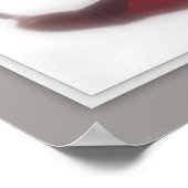 Herfst Leaf Reflected Print -24x20 - andere format (Hoek)