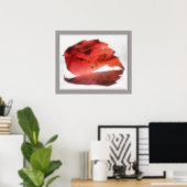 Herfst Leaf Reflected Print -24x20 - andere format (Thuiskantoor)