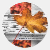 Herfst Leaf Stickers (Voorkant)