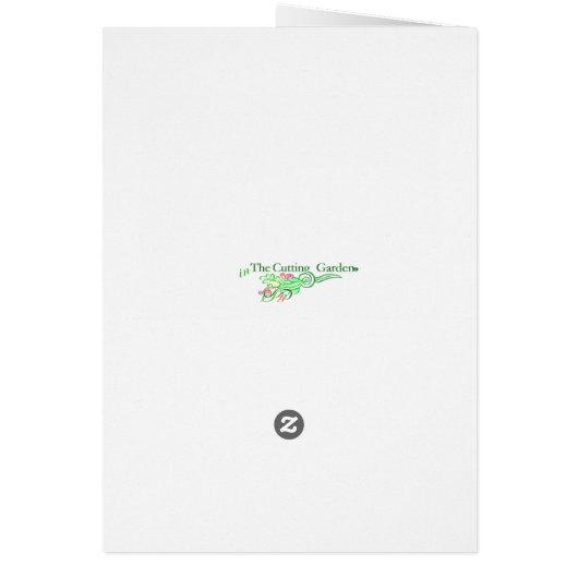 Herfst Leaf Wenskaart (Achterkant)