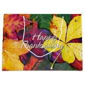 Herfst Leaves 5 Large Cadeautasje (Voorkant)