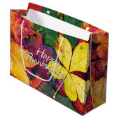 Herfst Leaves 5 Large Cadeautasje (Voorkant Gekanteld)