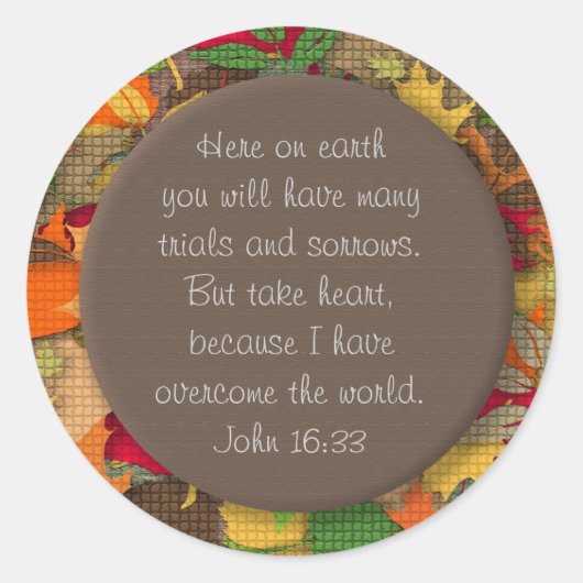 Herfst Leaves-Bible Verse-Trials van de Sticker va (Voorkant)