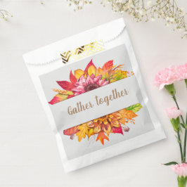 Herfst LeavesBouquet Bedankzakje
