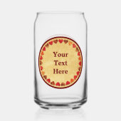 herfst leder hart oud papier blikvorm glas (Voorkant)