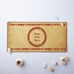 herfst leder hart oud papier bureaumat