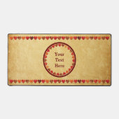 herfst leder hart oud papier bureaumat (Voorkant)