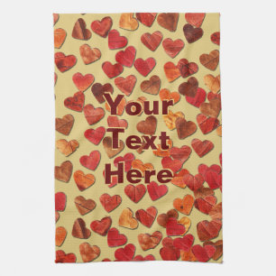 herfst leder hart oud papier theedoek